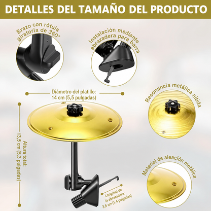 Mini Platillo Musical Para Coche